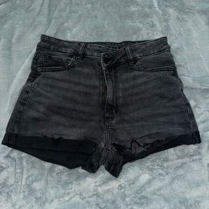 AE Stretch Denim Mom Short(Highest Rise)